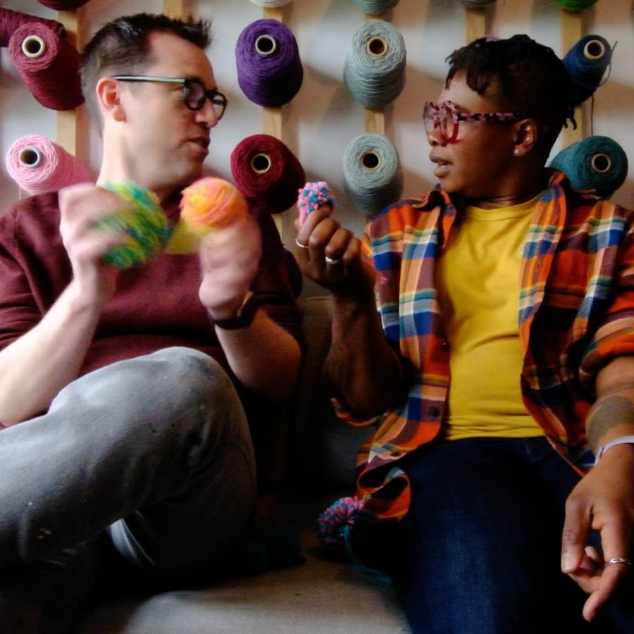 Pom Poms with Jedd & Andrea: Part 1