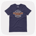 A dark navy t-shirt that reads I Love Newburgh Ferry Much